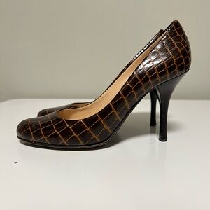 Giuseppe Zanotti Women's Shoes EU 36 US 6.5 Pumps Brown Heel